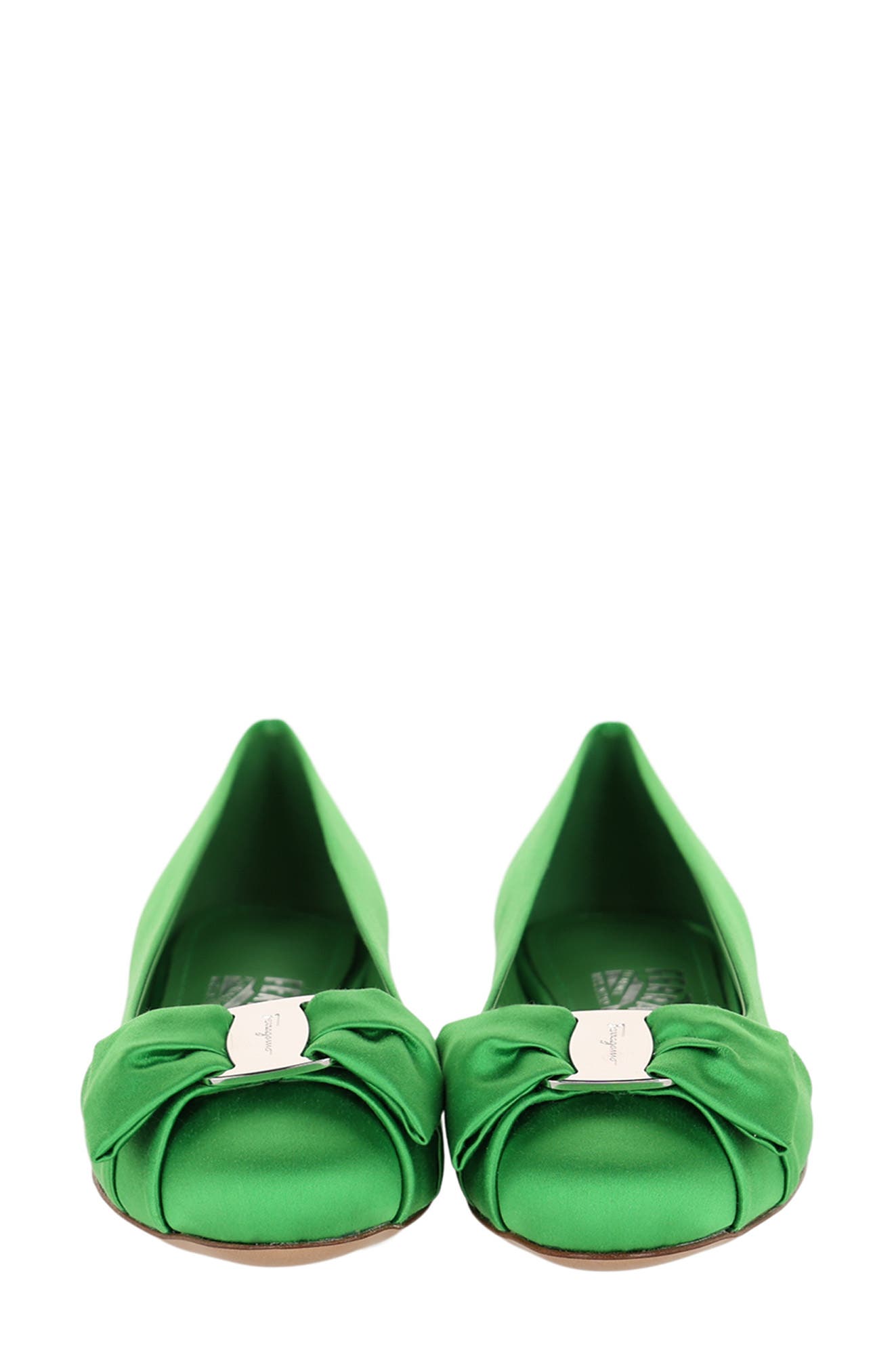 FERRAGAMO Varina Bow Flat, Alternate, color, 