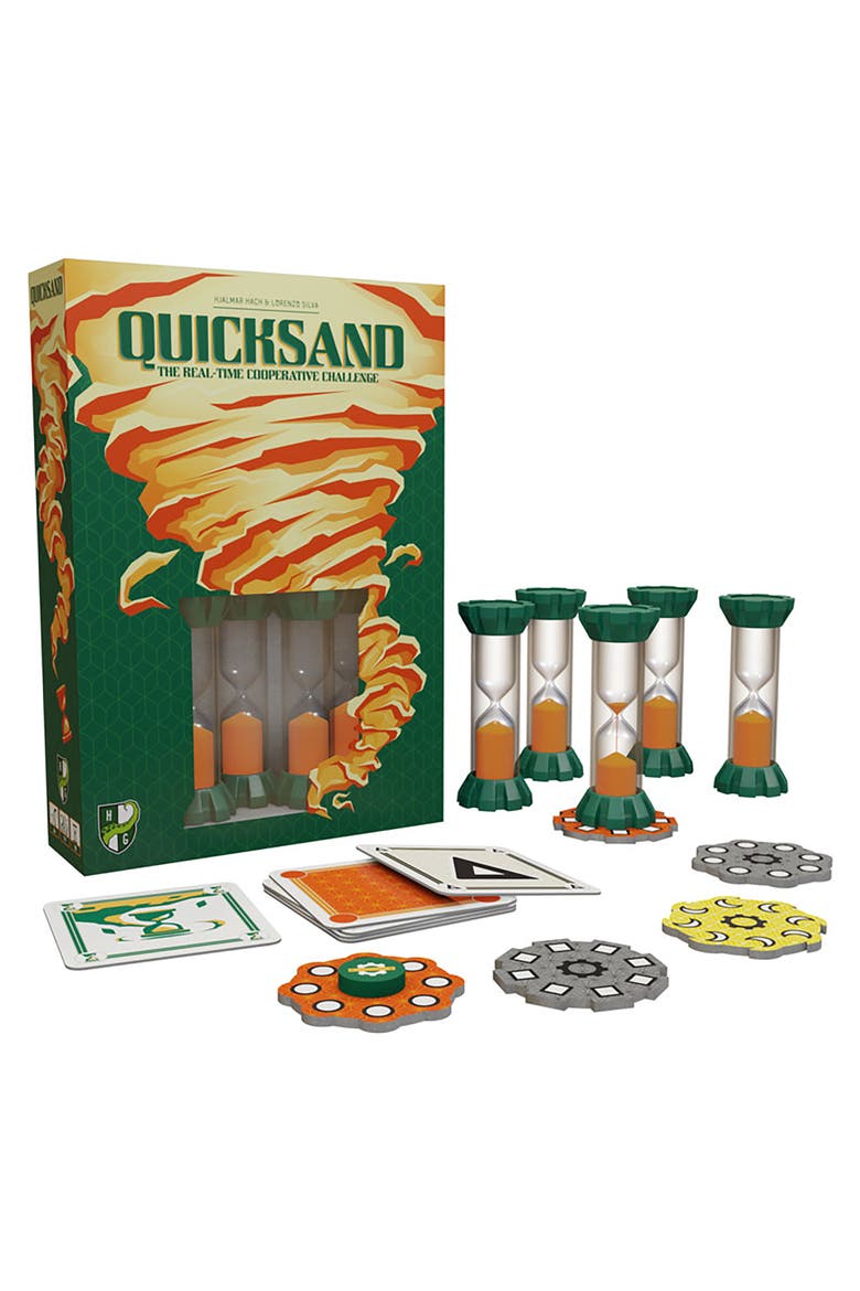 Real Time Cooperative Board Game, Deactivate Traps To Keep The Sand Timer Going, Alternate, color, Multicolored
