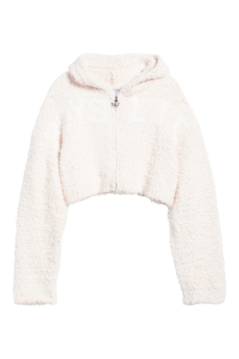 Mami Alex Crop Zip Hoodie, Alternate, color, PINK
