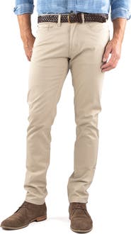 Tailor Vintage Straight Leg Stretch Cotton Twill Pants