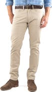 Tailor Vintage Straight Leg Stretch Cotton Twill Pants