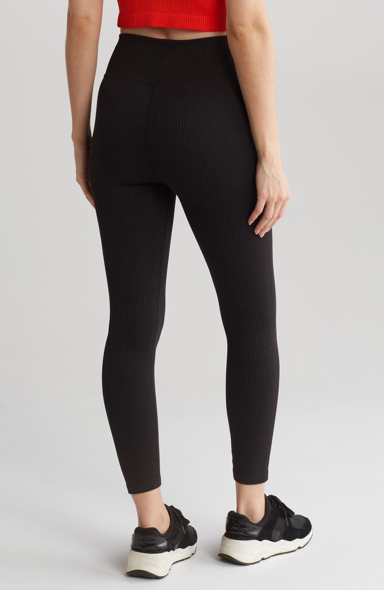 Good American Seamless Chunky Rib Leggings, Alternate, color, 