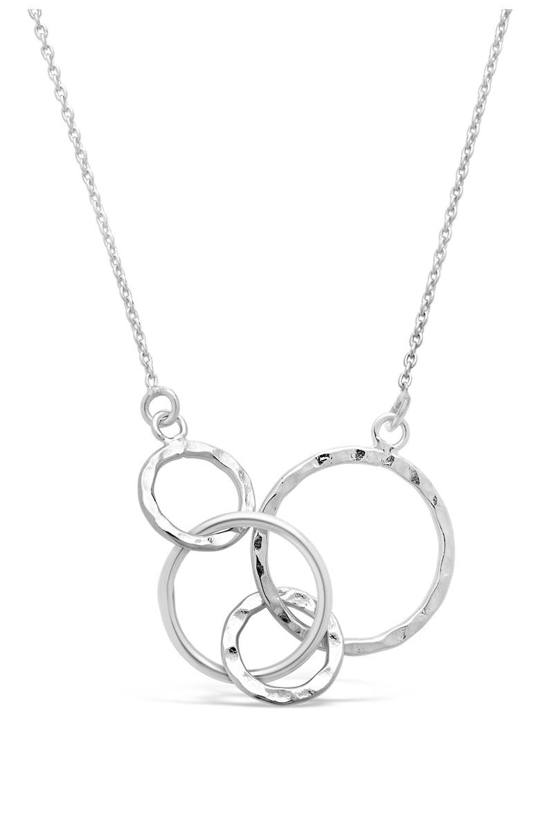 Sterling Forever Sterling Silver Link Necklace, Main, color, 