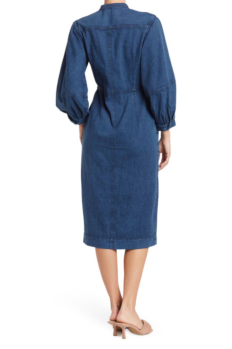 Tallula Dress, Alternate, color, MOONLIGHT BLUE