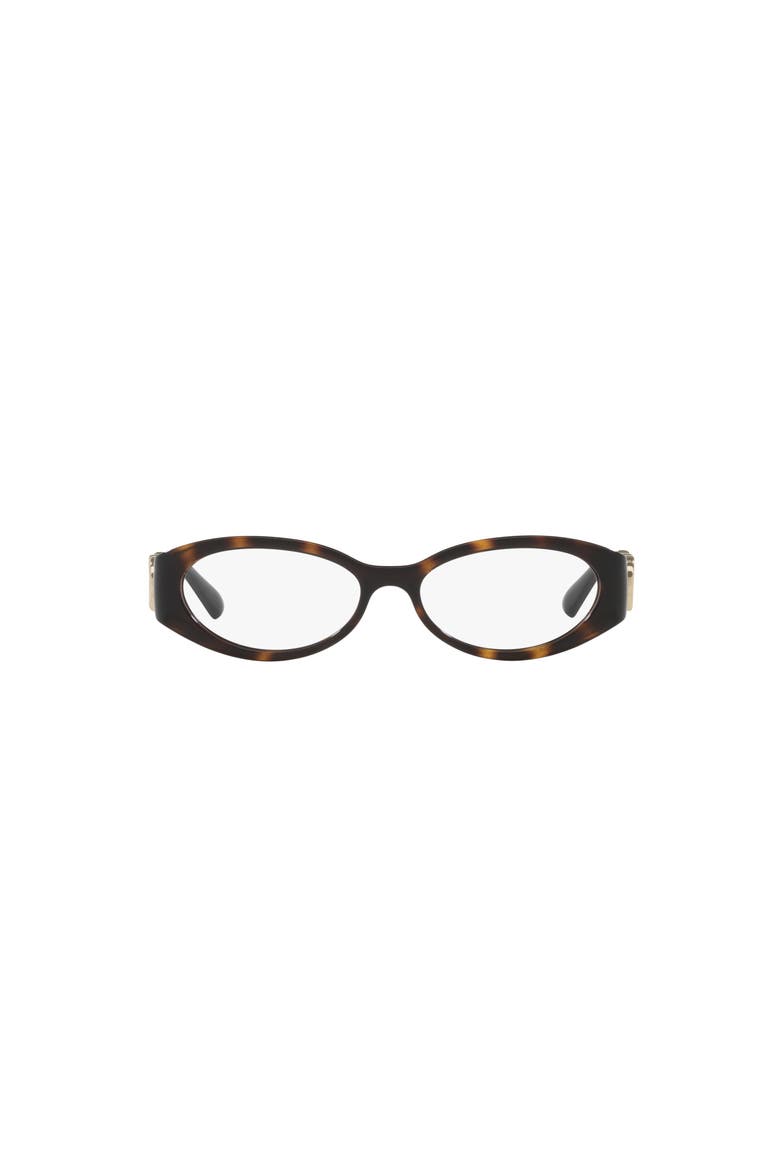 52mm Round optical glasses, Alternate, color, Tortoise