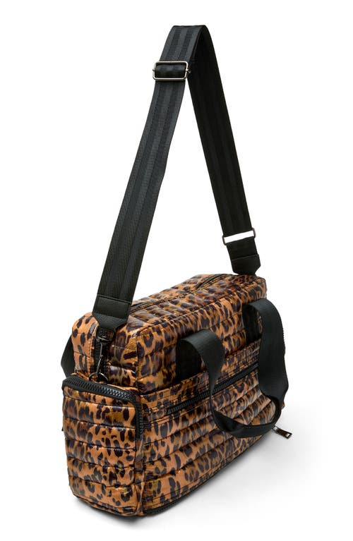 Think Royln Voyager Travel Bag In Animal Print