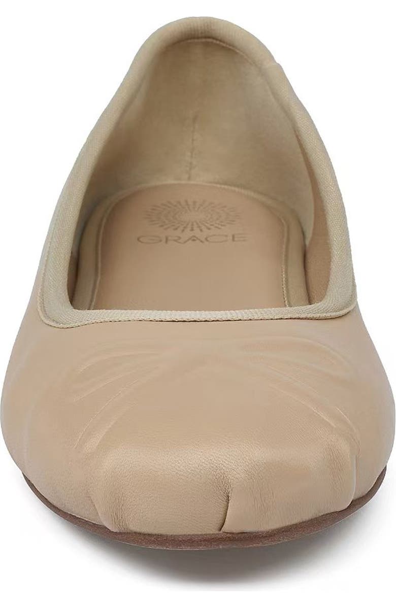 Grace Footwear Reggio Ballerina Flat, Alternate, color, Sand