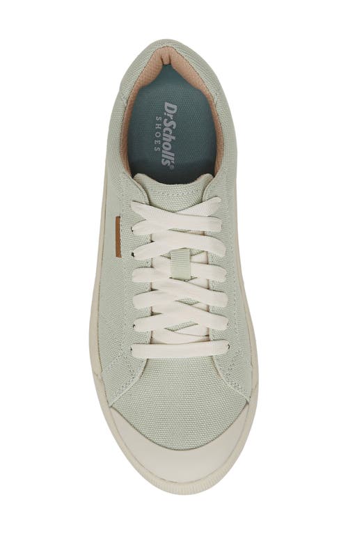 Dr. Scholl's Women's Time Off Lace Up Platform Sneakers In Green