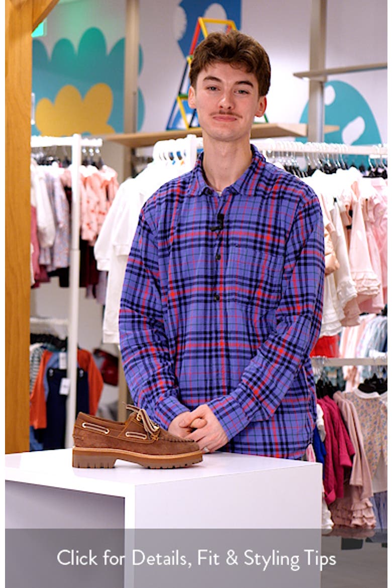 Cameron Lug Sole Loafer video