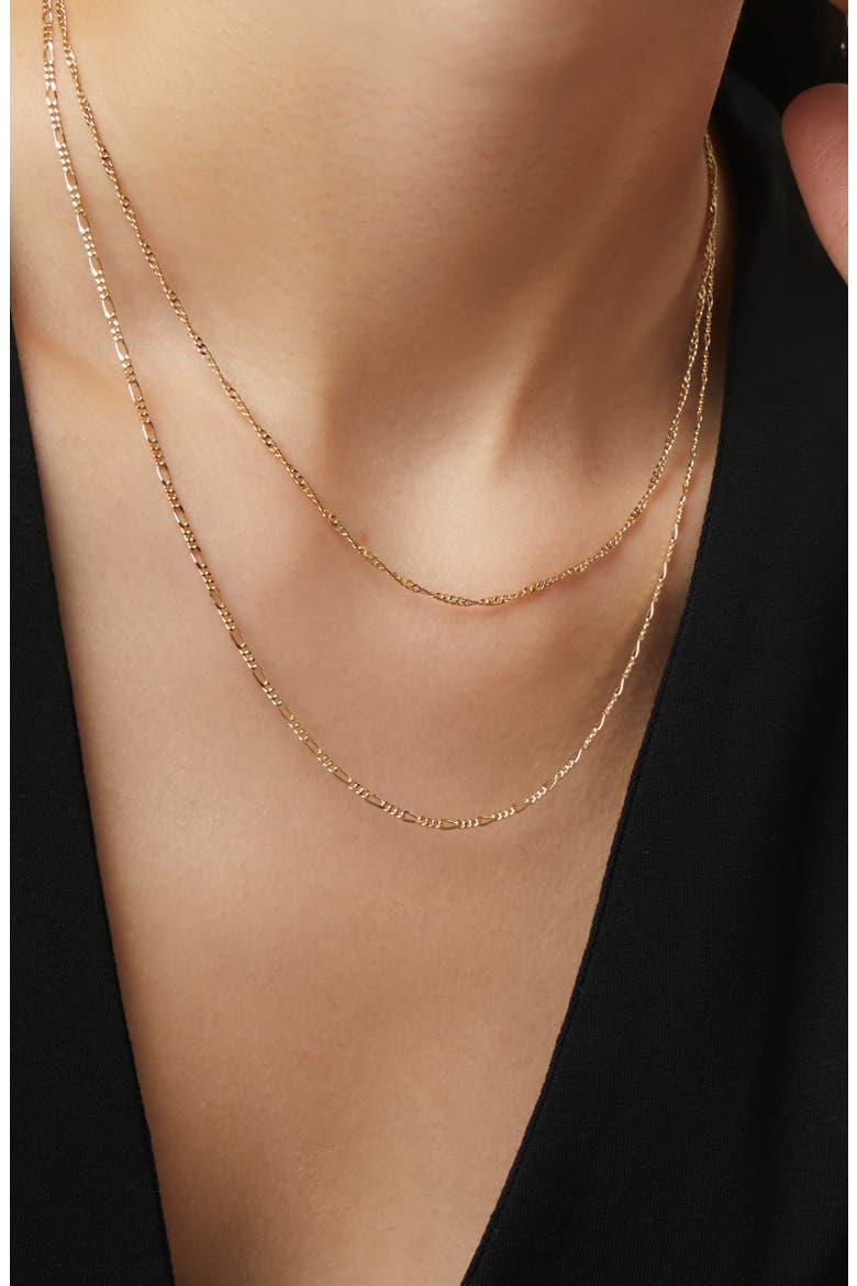 Heritage Layer Chain Necklace, Alternate, color, GOLD