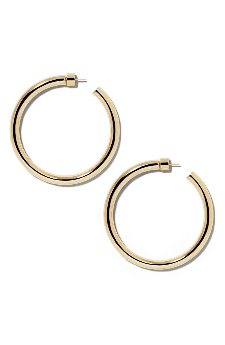 Jennifer Fisher Natasha Hoops, 2-Inch, Main, color, Gold