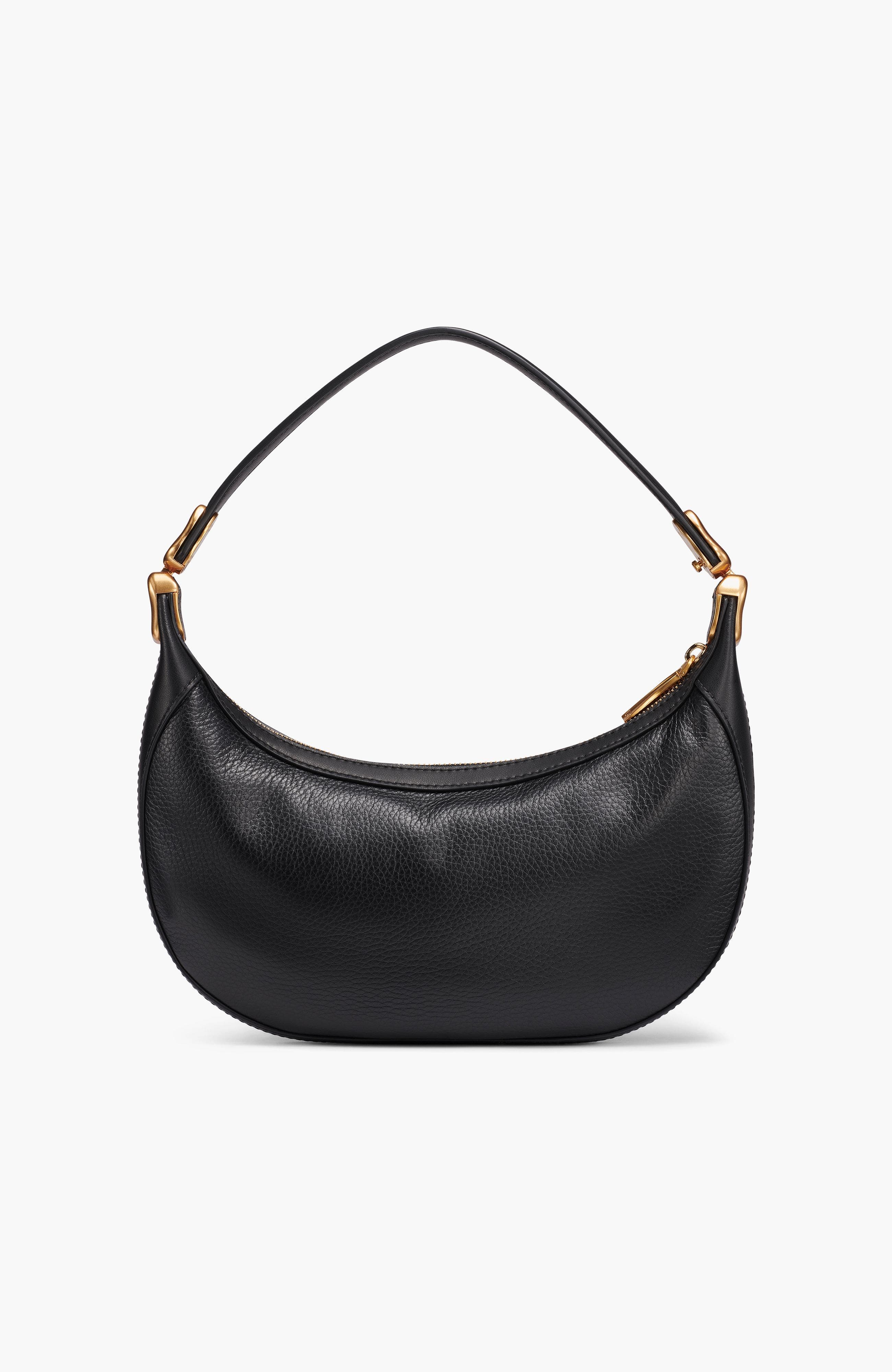 Donna Karan New York Serge Convertible Shoulder, Alternate, color, Black/Gold