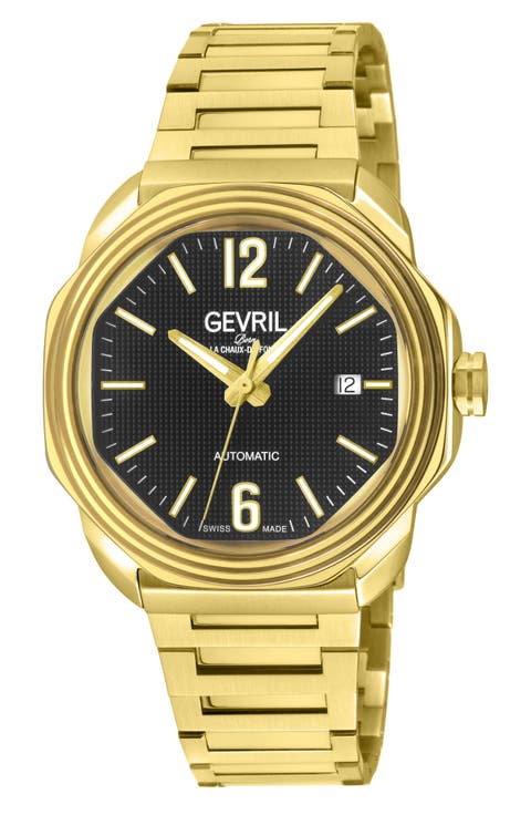 Roosevelt Automatic Bracelet Watch, 42mm