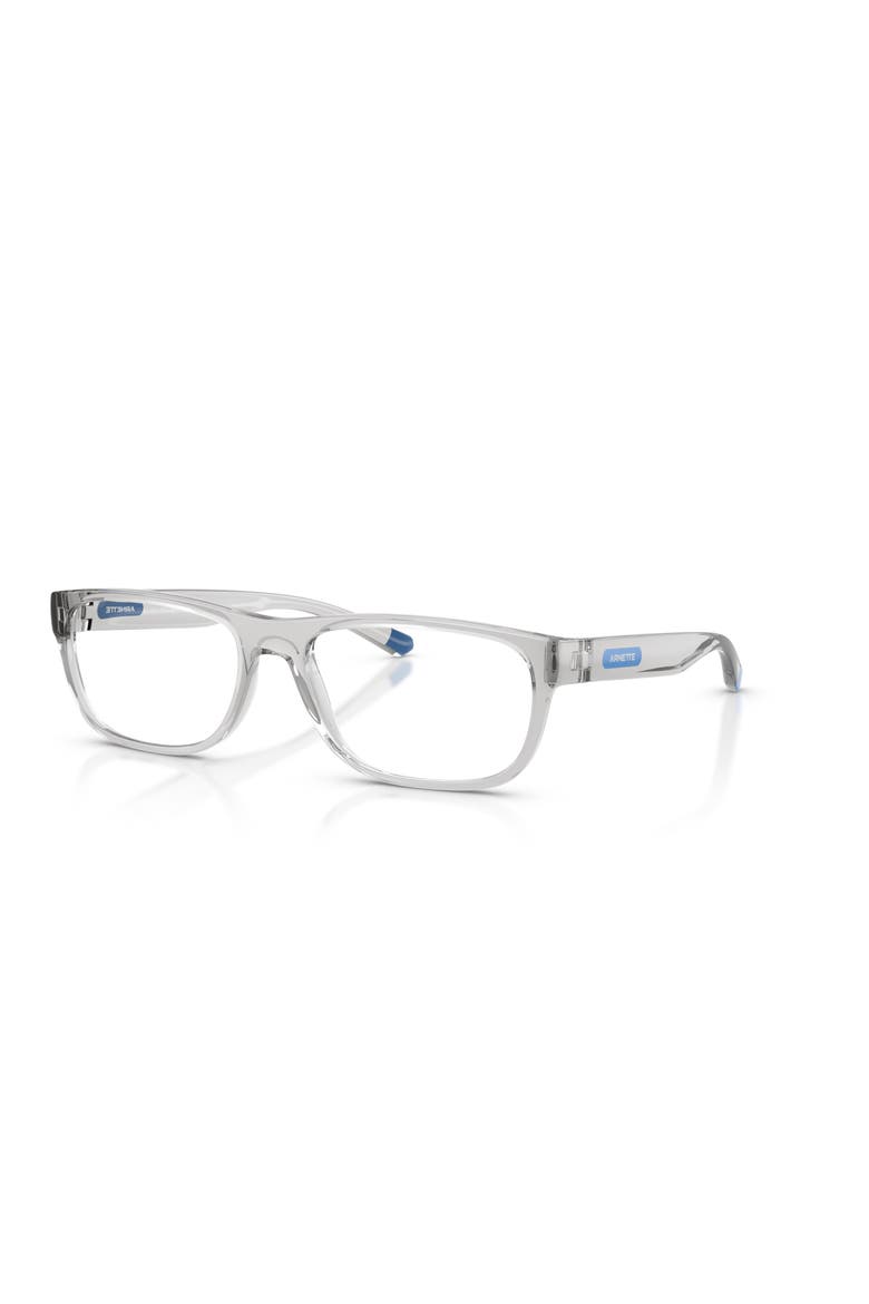 58mm Rectangle optical glasses, Main, color, Grey