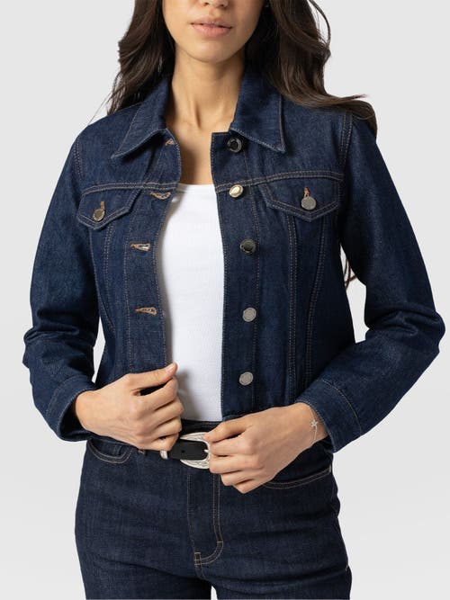 Shop Saint + Sofia Bowie Denim Jacket