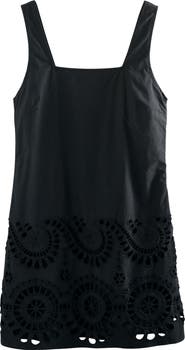 NEXT Cutwork Sleeveless Cotton Minidress