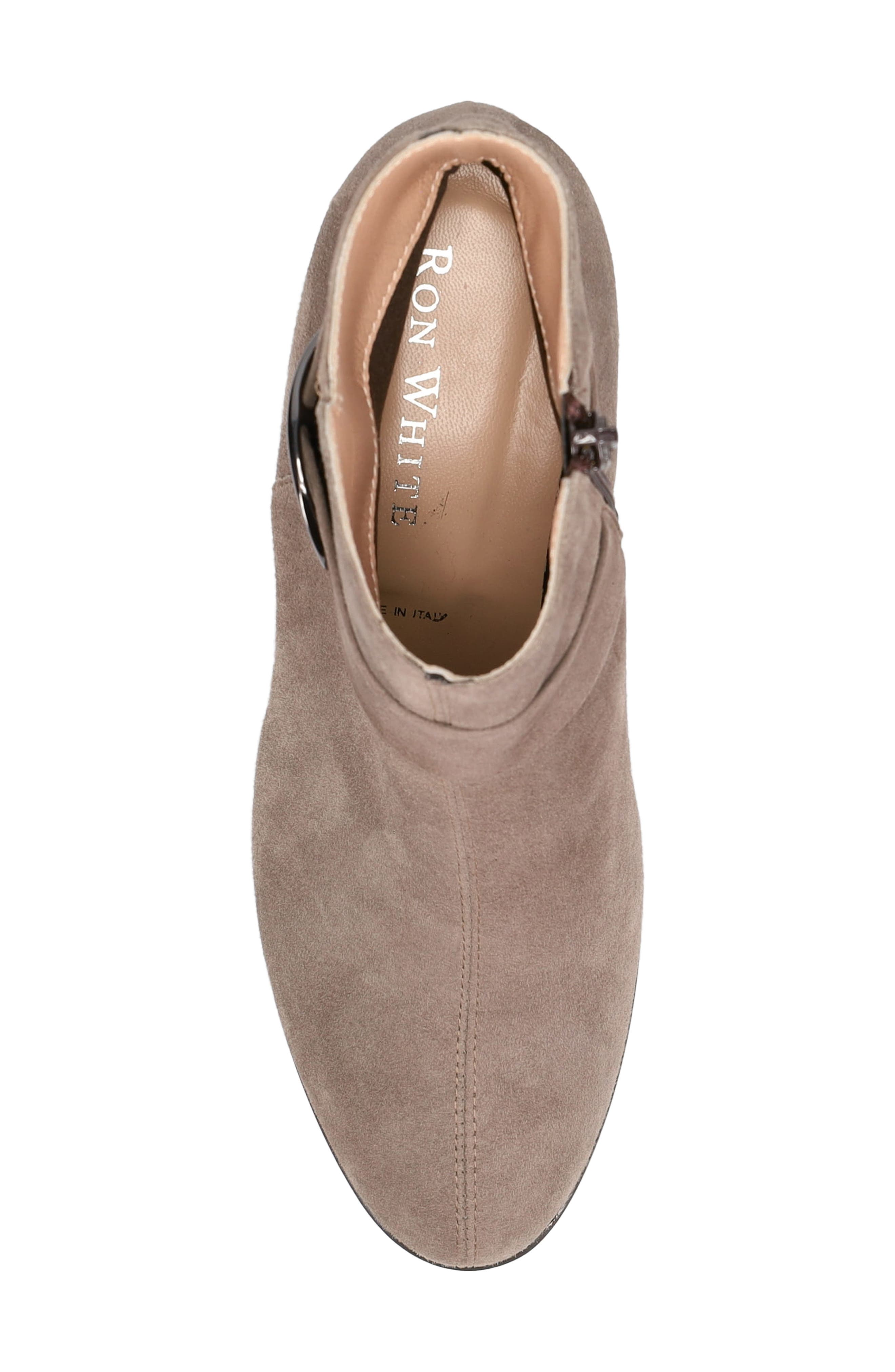Ron White Rosalie Water Resistant Buckle Bootie, Alternate, color, Dove