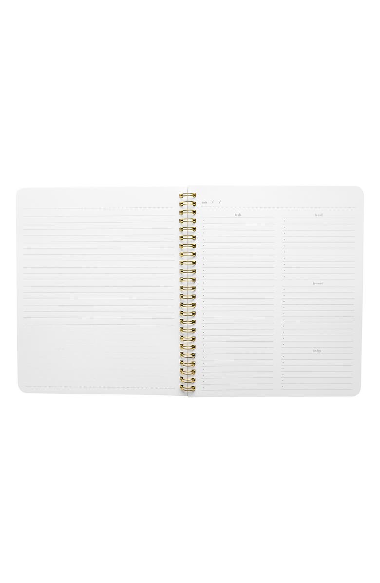 Sugar Paper To Do Spiral Notebook, Alternate, color, Black