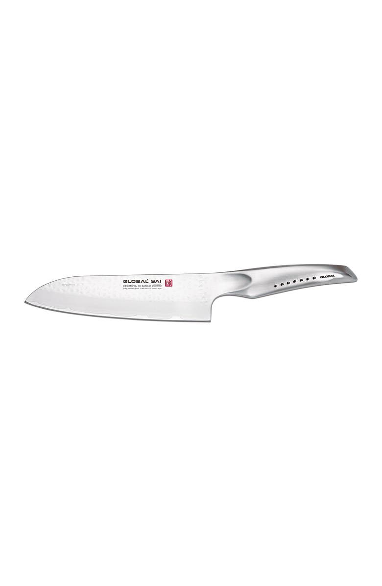 GLOBAL SAI 7.5" Santoku Knife, Main, color, 