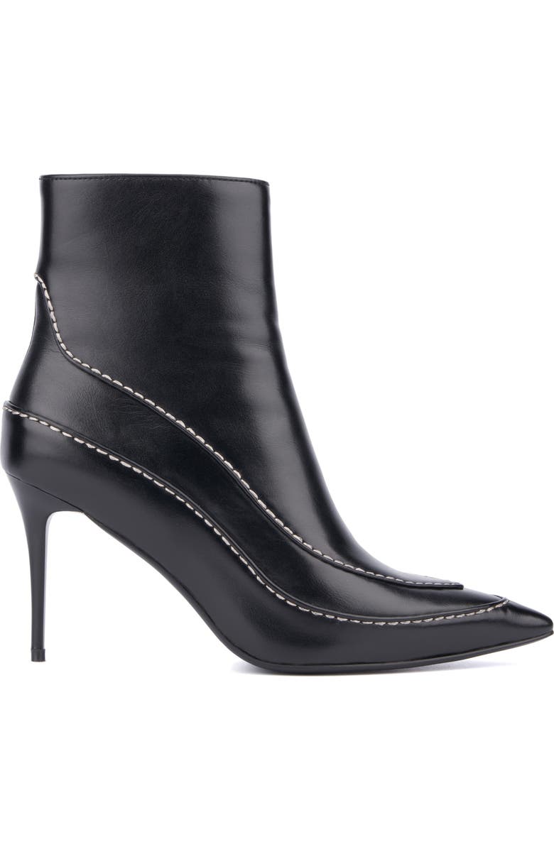 TORGEIS Sophie Pointed Toe Bootie, Alternate, color, Black