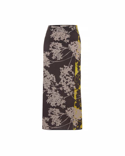 Hydra Printed Maxi Skirt