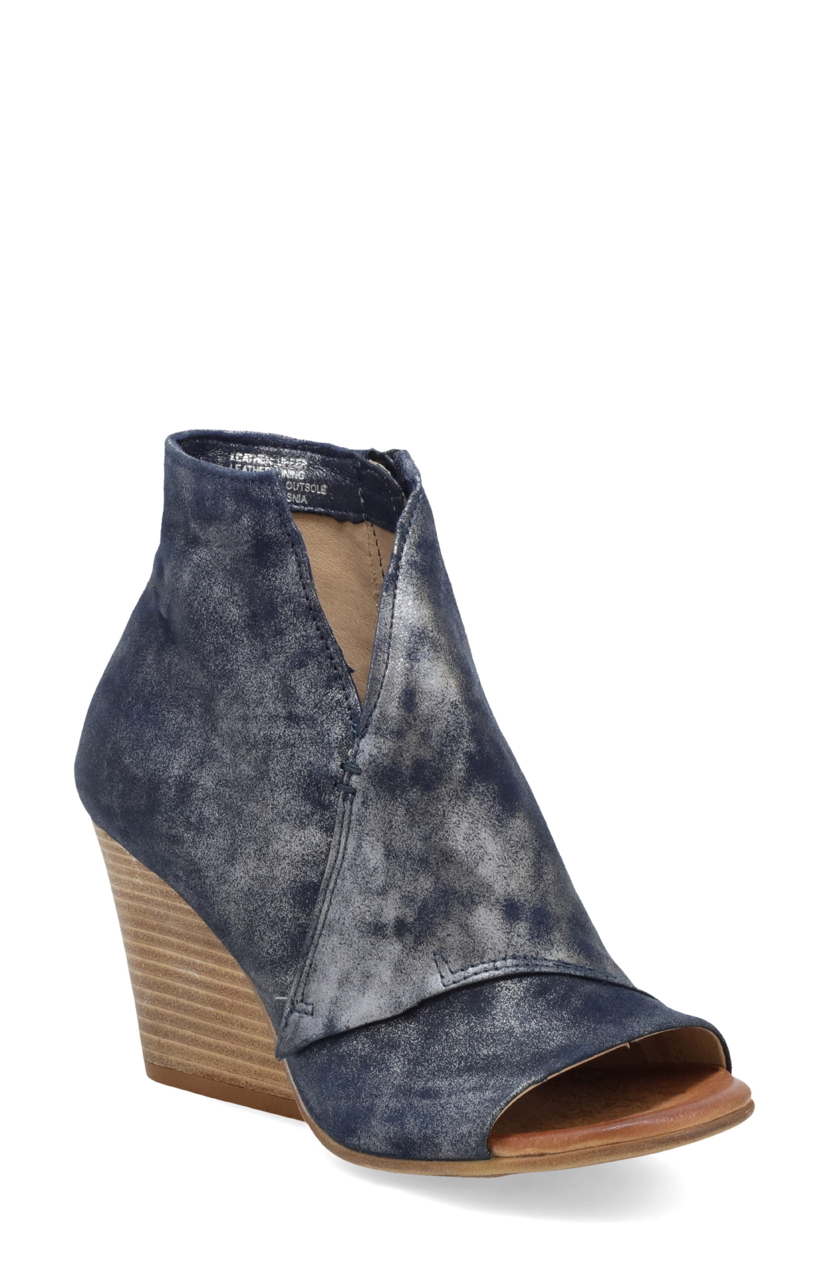 Miz Mooz Kimball Open Toe Bootie, Main, color, 
