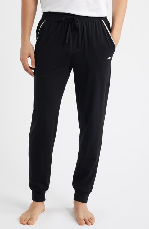 Unique Cotton Blend Pajama Joggers