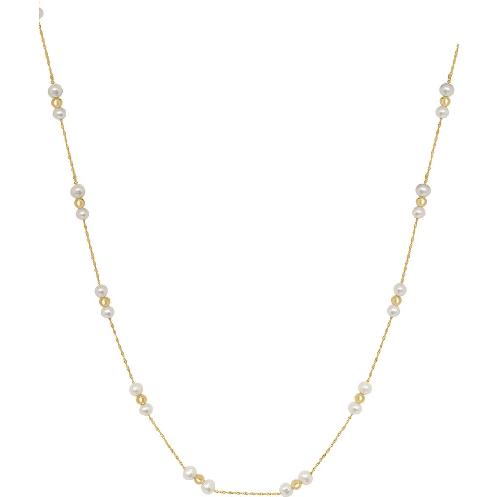EFFY Freshwater Pearl Necklace in Gold/Pearl at Nordstrom Rack, Size 18"