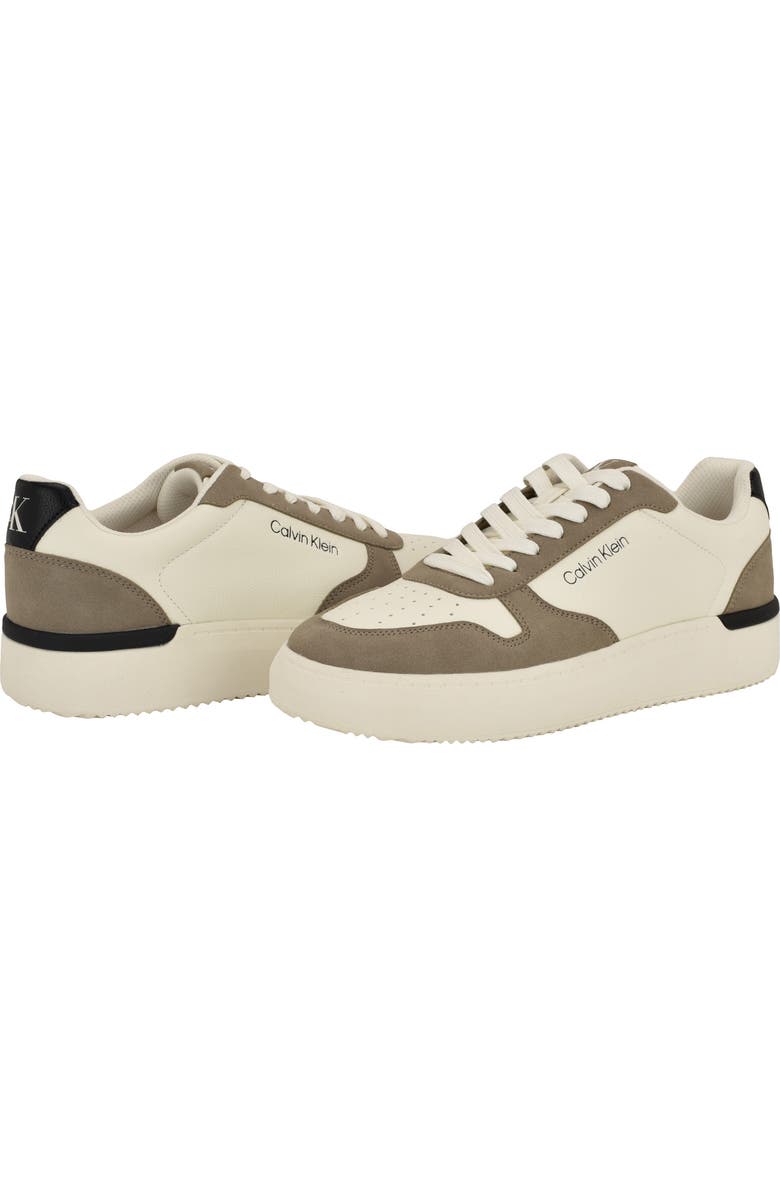 Calvin Klein Balen Sneaker, Alternate, color, Light Sand/ Cream