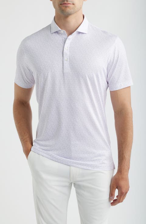 Pip Floral Performance Jersey Polo