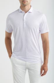 johnnie-O Pip Floral Performance Jersey Polo