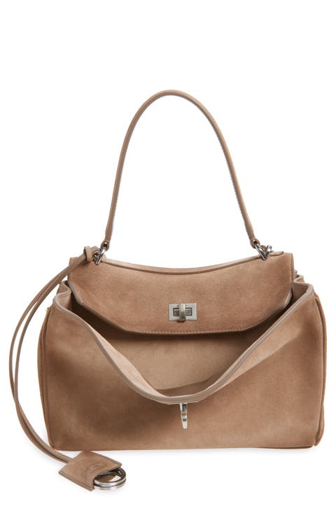 Rodeo Waxed Suede Top Handle Bag