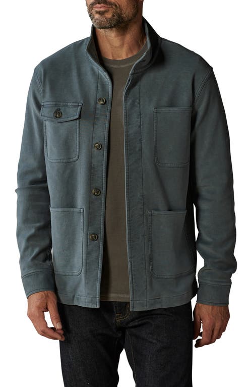The Normal Brand Comfort Terry Cloth Chore Coat In Waterloo