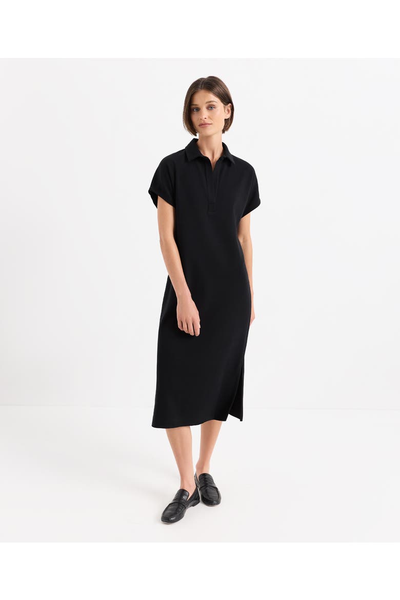 Organic Cotton Roam Go Anywhere Dress, Main, color, Black
