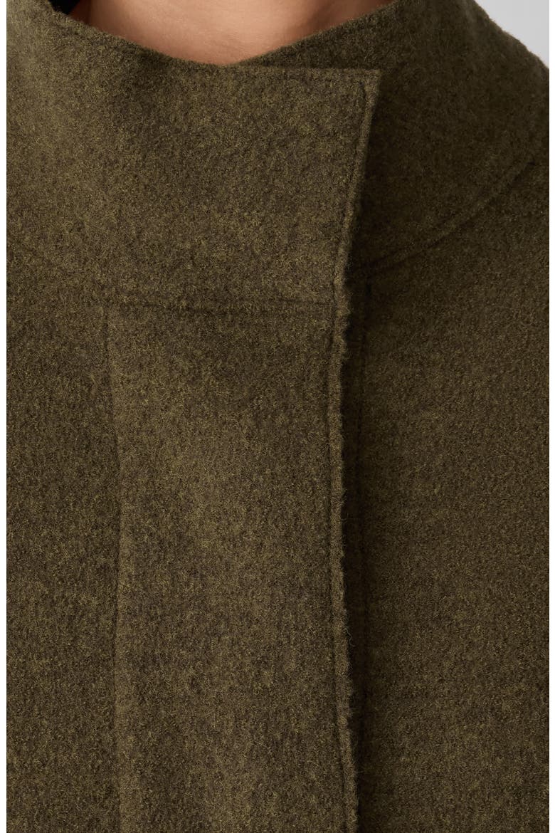 Boiled Wool Jacket, Alternate, color, SERPENTINE