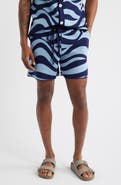 MAVRANS Wave Knit Shorts