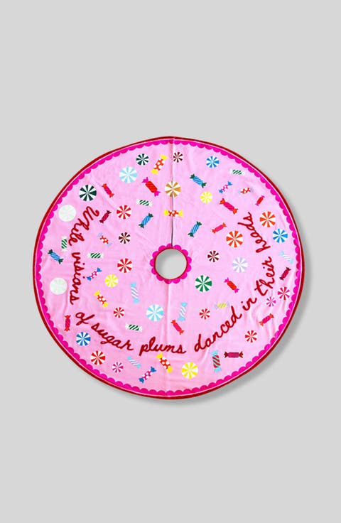 Embroidered Tree Skirt