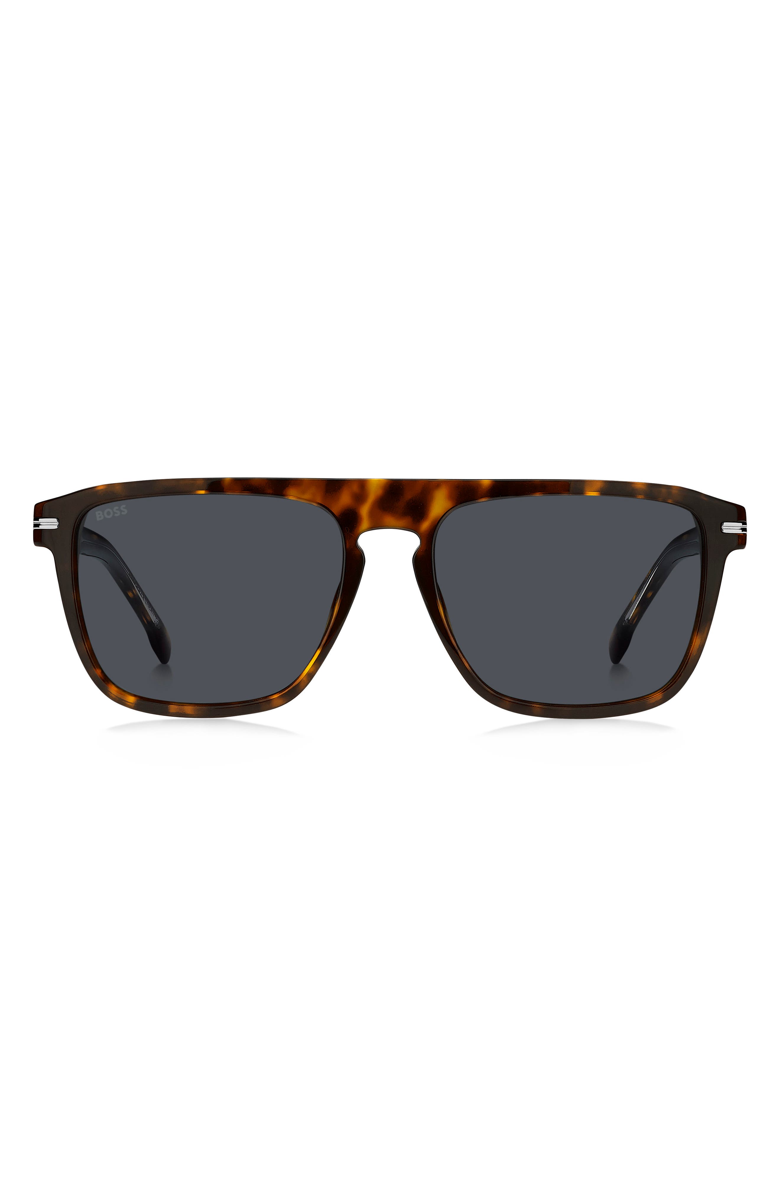 BOSS 56mm Flat Top Sunglasses