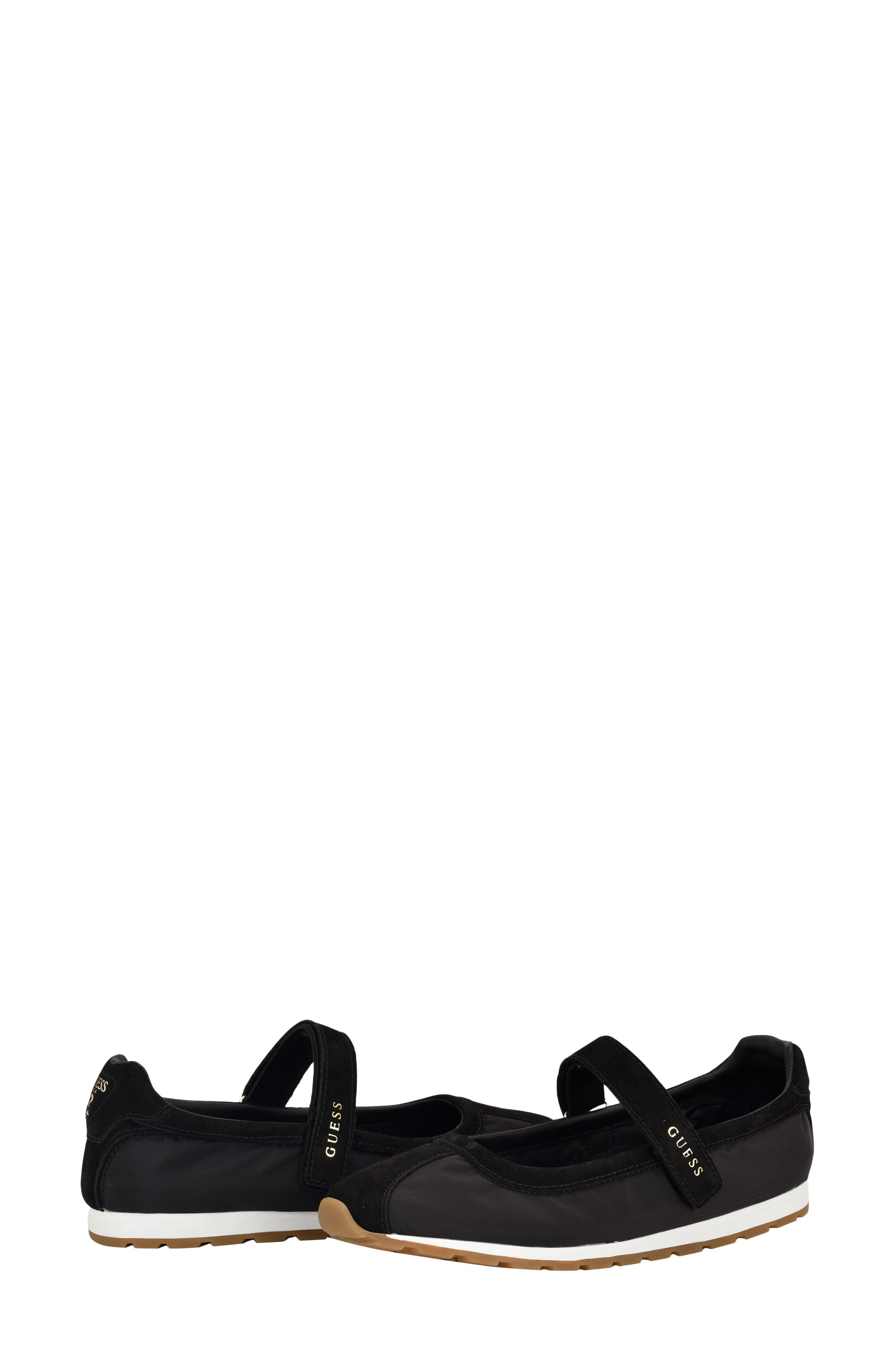 GUESS Treece Mary Jane Sneaker, Alternate, color, Black