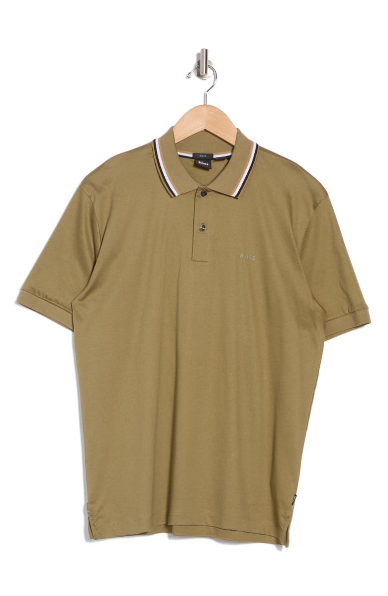 BOSS Penrose Tipped Cotton Polo, Alternate, color,