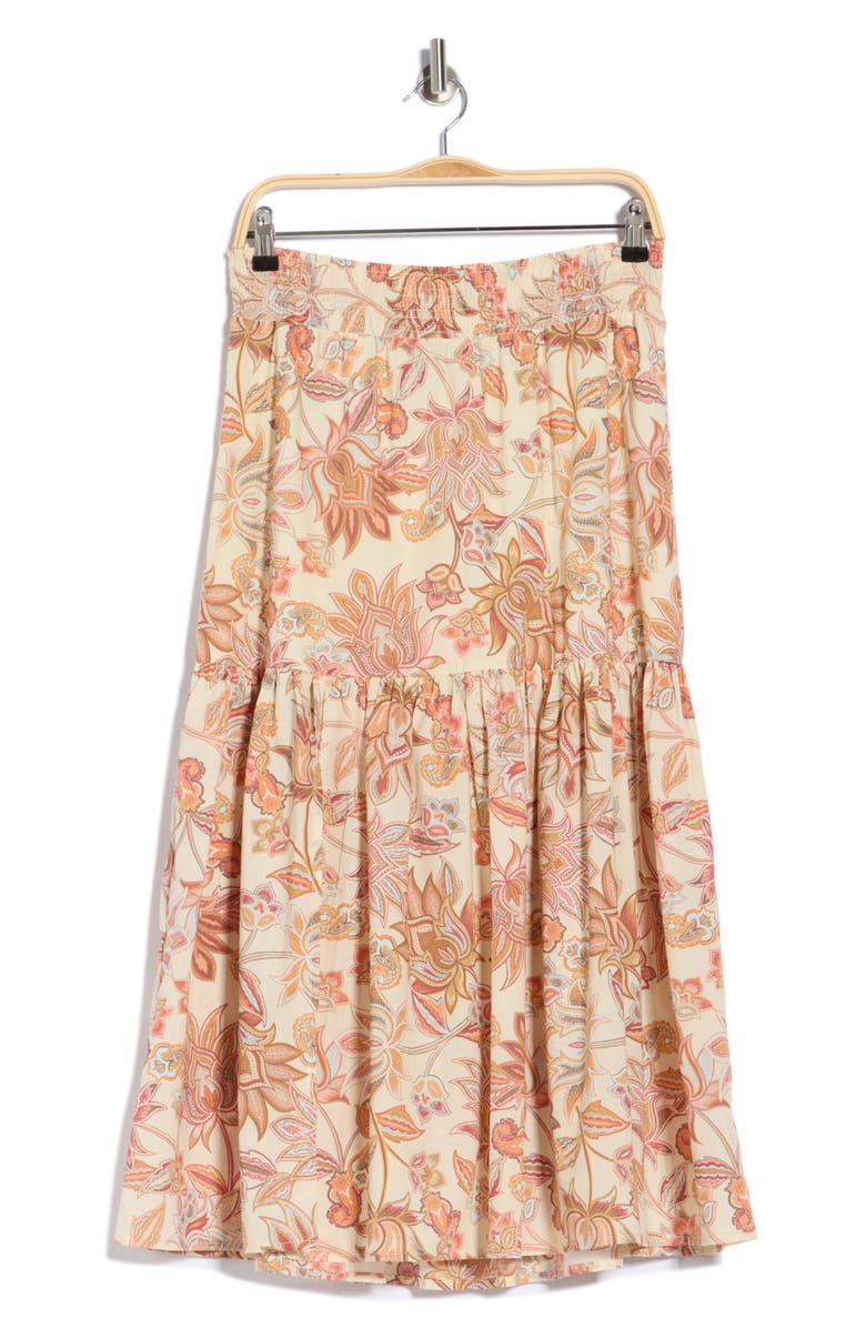 Sanctuary Dinner Party Cotton Skirt, Main, color, Soul Garden Pink