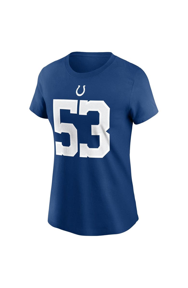 Nike Women's Nike Shaquille Leonard Royal Indianapolis Colts Name & Number T-Shirt, Alternate, color, 