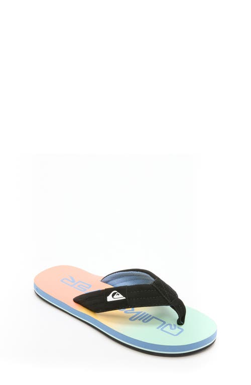 Quiksilver Kids' Moncata Layback Flip Flop In Multi