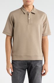 DENIM AND FLOWER Relaxed Fit Heavyweight Polo