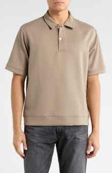 DENIM AND FLOWER Relaxed Fit Heavyweight Polo