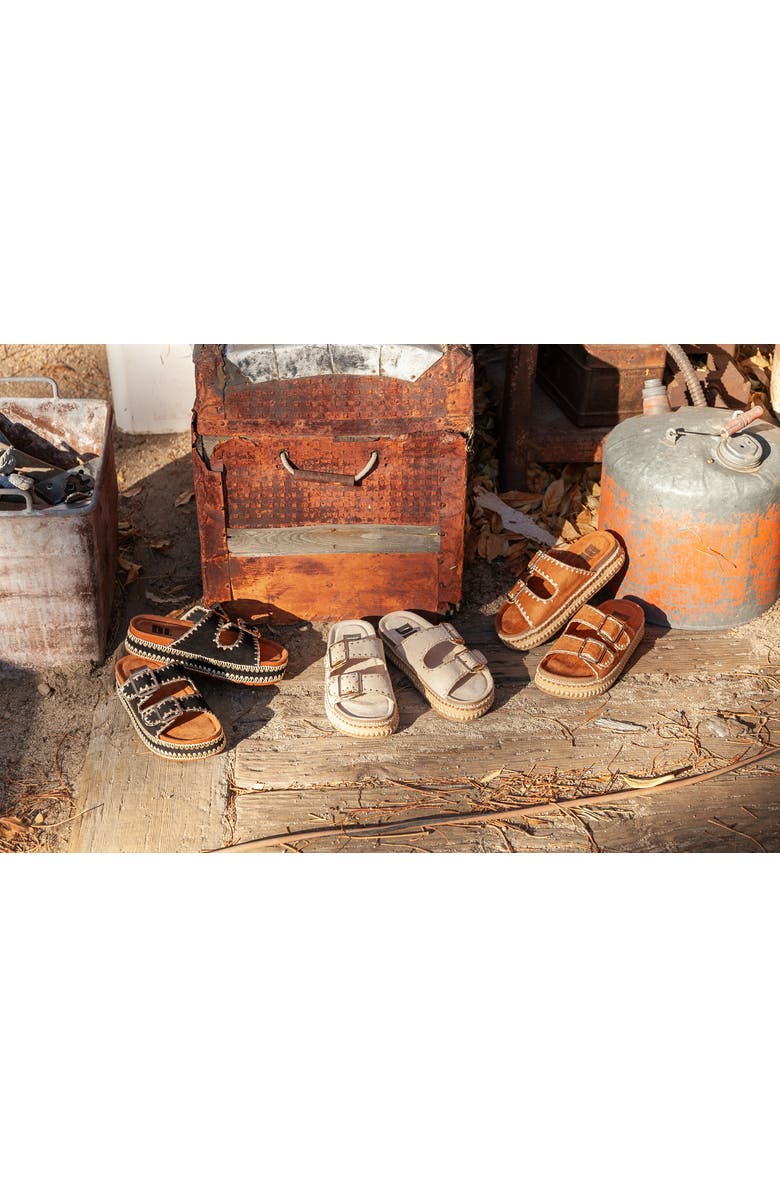 Dirty Laundry Cubana Buckle Platform Sandal, Alternate, color,