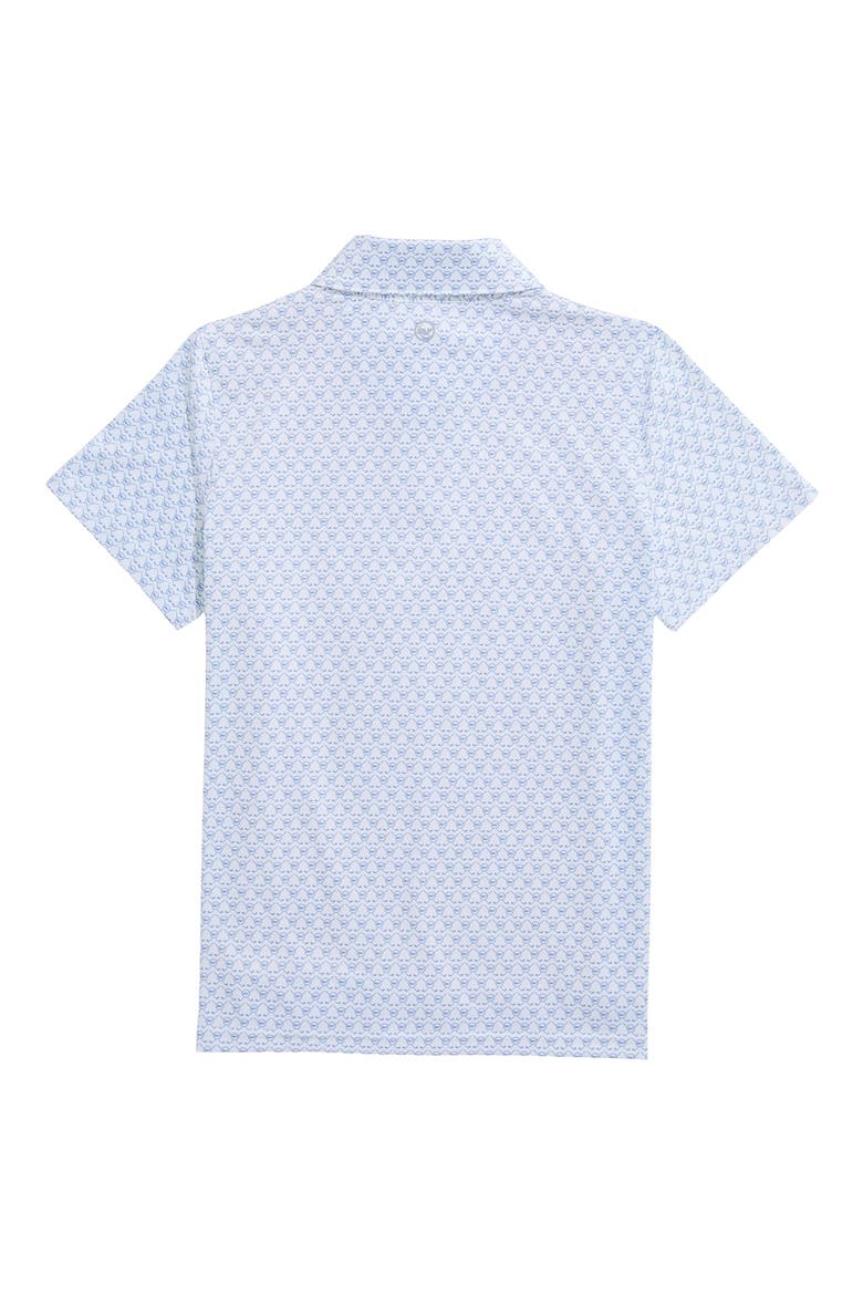 Kids' Printed Sankaty Polo, Alternate, color, L567 CROSS