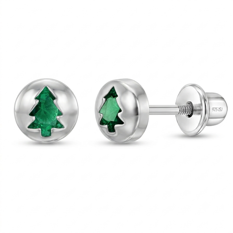 Festive Fir Girl Earrings
