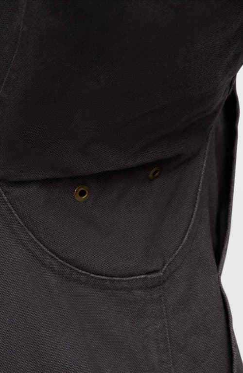 Nike Men's Life Flannel-lined Barn Coat In Anthracite/anthracite