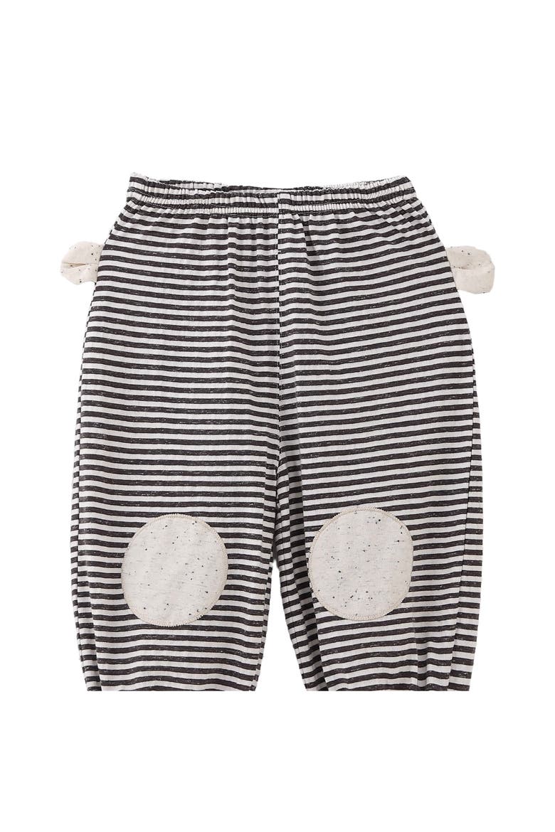 Top & Striped Pants Set, Alternate, color, Ivory